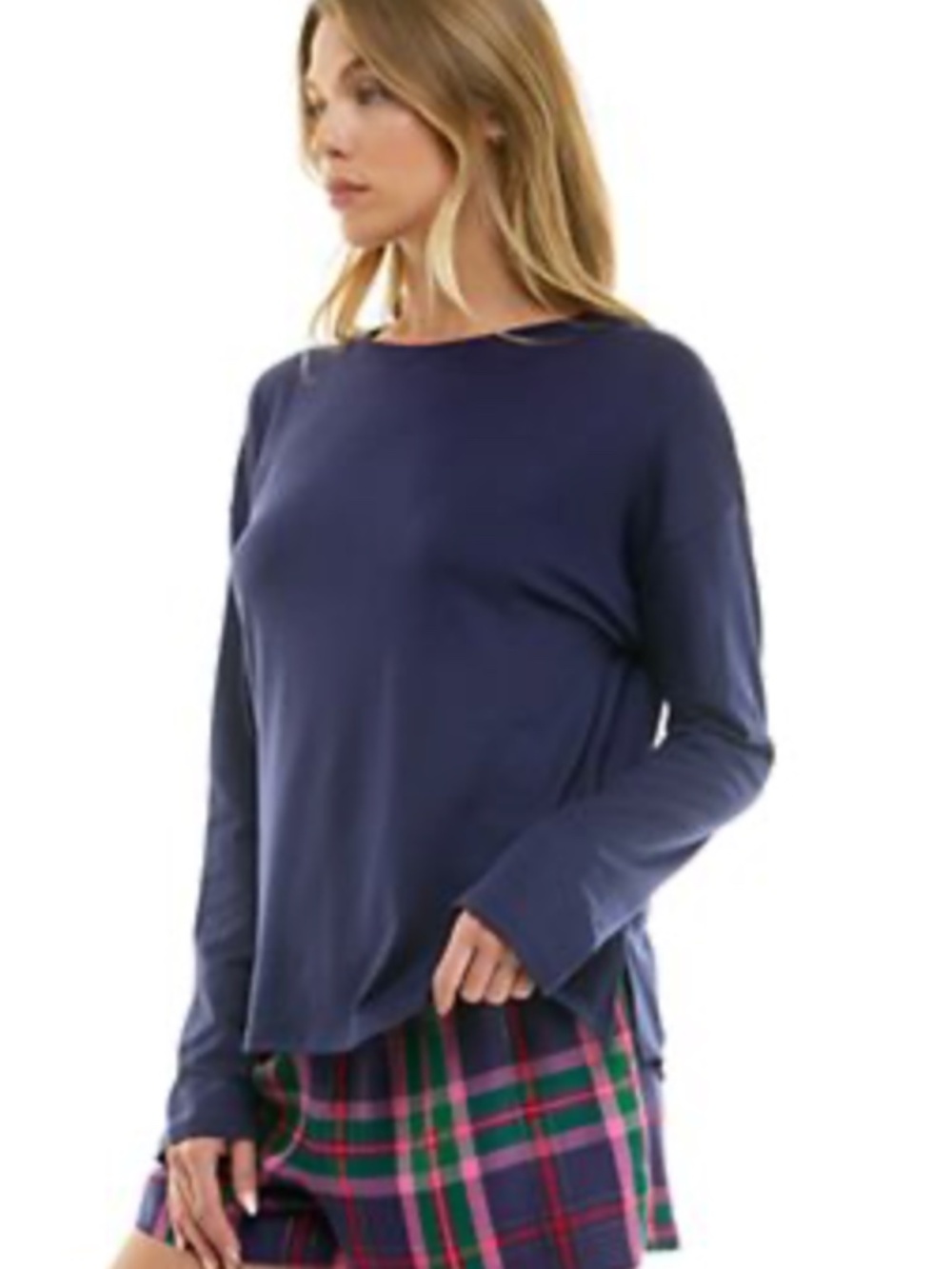 Roudelain Women's  Long-sleeve Drop Shoulder Top